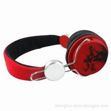 Fashionable Wired Retractable Headphone with 1,000mW Maximum Power Handling and 120cm Cable Length
